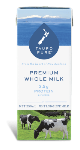 Long life whole milk