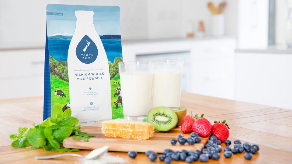 Premium Milk Powder Taupo Pure